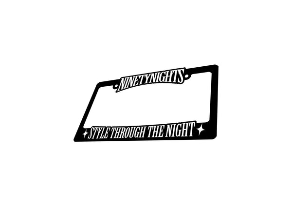 STYLE THROUGH THE NIGHT PLATE FRAME
